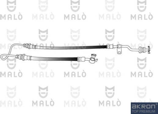 AKRON-MALÒ 80982 - Гальмівний шланг autocars.com.ua