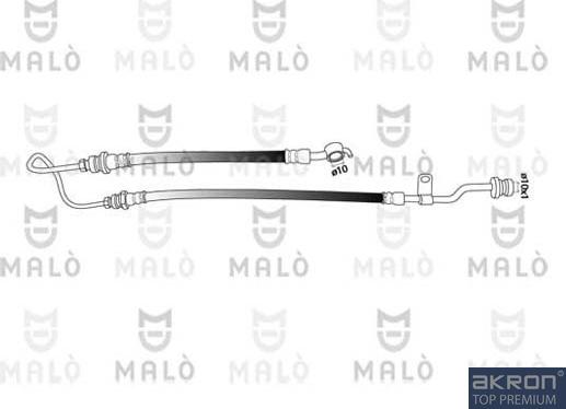 AKRON-MALÒ 80983 - Гальмівний шланг autocars.com.ua