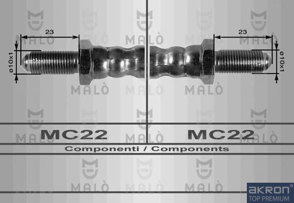 AKRON-MALÒ 8200 - Гальмівний шланг autocars.com.ua