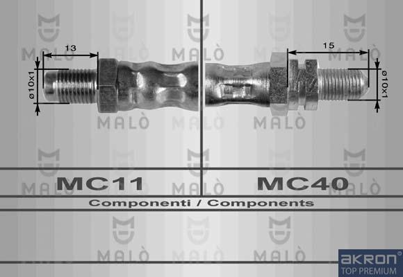 AKRON-MALÒ 8600 - Гальмівний шланг autocars.com.ua