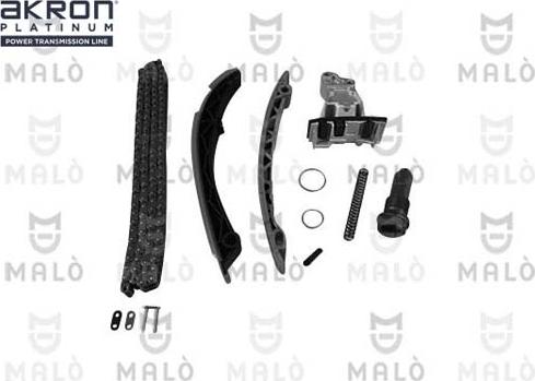 AKRON-MALÒ 909062 - Комплект ланцюга приводу распредвала autocars.com.ua