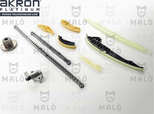 AKRON-MALÒ 909104 - Комплект ланцюга приводу распредвала autocars.com.ua