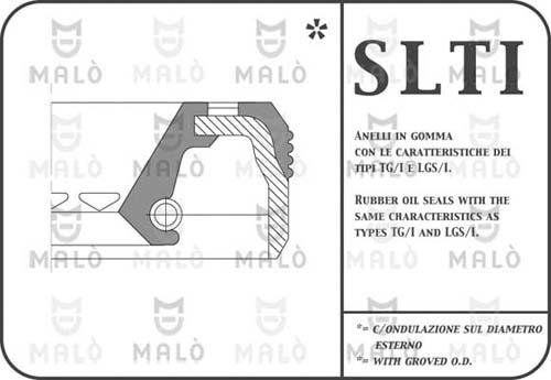 AKRON-MALÒ 924IAC - Ущільнене кільце, диференціал autocars.com.ua