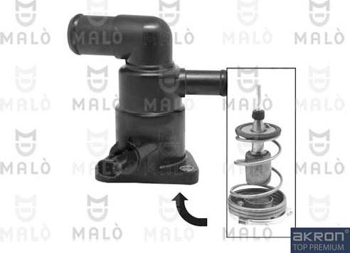 AKRON-MALÒ TER486 - Термостат, охолоджуюча рідина autocars.com.ua