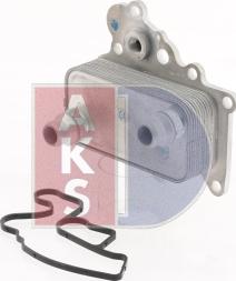 AKS Dasis 016003N - Масляний радіатор, рухове масло autocars.com.ua