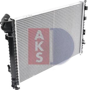 AKS Dasis 020014N - Радіатор, охолодження двигуна autocars.com.ua