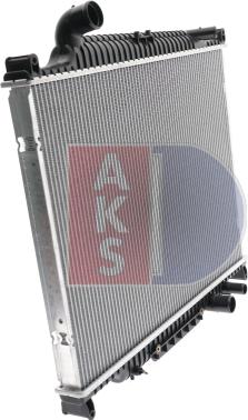 AKS Dasis 020023N - Радіатор, охолодження двигуна autocars.com.ua