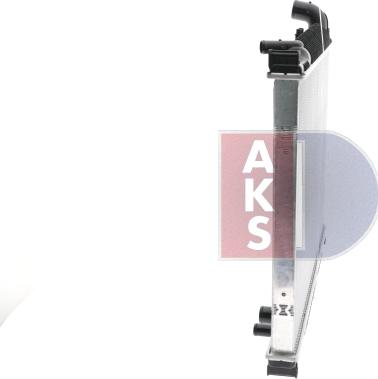AKS Dasis 020023N - Радіатор, охолодження двигуна autocars.com.ua