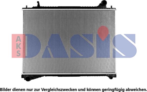 AKS Dasis 020046N - Радиатор, охлаждение двигателя autodnr.net