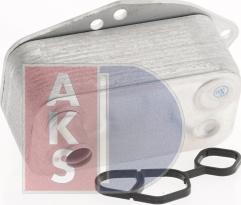 AKS Dasis 026003N - Масляний радіатор, рухове масло autocars.com.ua