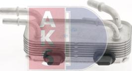 AKS Dasis 026007N - Масляний радіатор, рухове масло autocars.com.ua