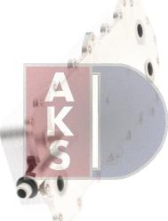 AKS Dasis 026014N - Масляний радіатор, рухове масло autocars.com.ua