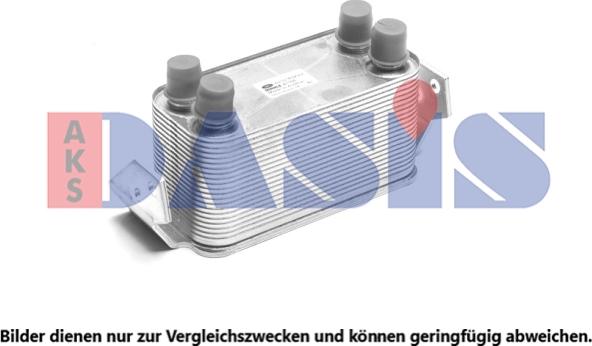 AKS Dasis 026021N - Масляный радиатор, автоматическая коробка передач autodnr.net