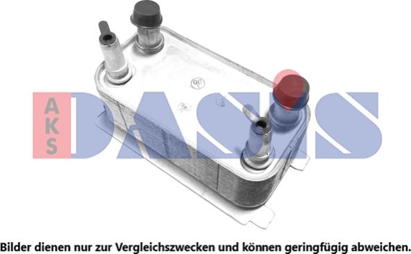 AKS Dasis 026023N - Масляный радиатор, автоматическая коробка передач autodnr.net