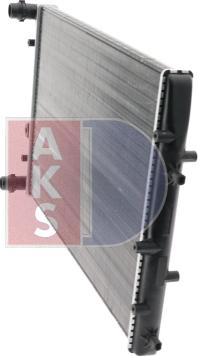 AKS Dasis 040007N - Радиатор, охлаждение двигателя autodnr.net