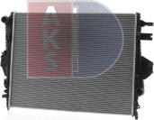 AKS Dasis 040046N - Радиатор, охлаждение двигателя autodnr.net