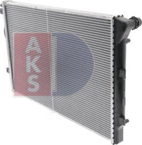 AKS Dasis 040048N - Радіатор, охолодження двигуна autocars.com.ua
