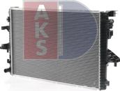 AKS Dasis 040051N - Радіатор, охолодження двигуна autocars.com.ua