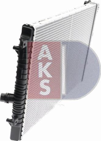 AKS Dasis 040062N - Радіатор, охолодження двигуна autocars.com.ua