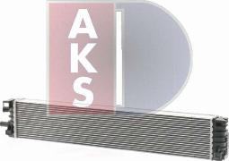AKS Dasis 040102N - Радіатор, охолодження двигуна autocars.com.ua