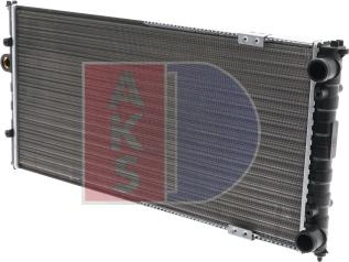 AKS Dasis 040400N - Радиатор, охлаждение двигателя autodnr.net