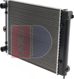 AKS Dasis 040430N - Радіатор, охолодження двигуна autocars.com.ua