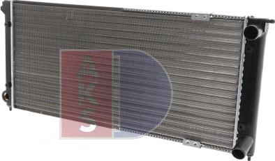 AKS Dasis 040630N - Радиатор, охлаждение двигателя autodnr.net