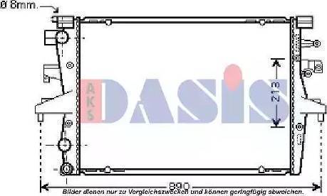 Ava Quality Cooling VW 2230 - Радіатор, охолодження двигуна autocars.com.ua