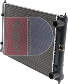 AKS Dasis 041370N - Радіатор, охолодження двигуна autocars.com.ua