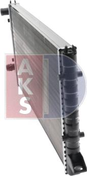 AKS Dasis 041930N - Радіатор, охолодження двигуна autocars.com.ua