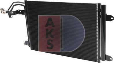 AKS Dasis 042008N - Конденсатор кондиционера autodnr.net
