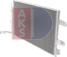 AKS Dasis 042021N - Конденсатор, кондиціонер autocars.com.ua