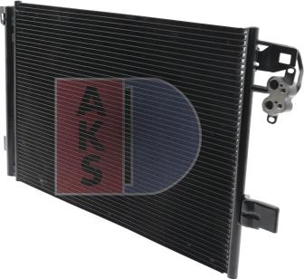 AKS Dasis 042024N - Конденсатор, кондиціонер autocars.com.ua