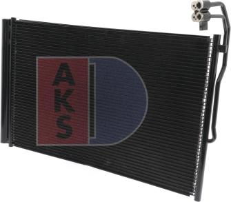 AKS Dasis 042026N - Конденсатор, кондиціонер autocars.com.ua