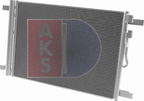 AKS Dasis 042046N - Конденсатор, кондиціонер autocars.com.ua