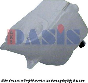 AKS Dasis 043001N - Компенсаційний бак, охолоджуюча рідина autocars.com.ua