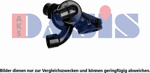 AKS Dasis 045242N - Термостат, охолоджуюча рідина autocars.com.ua