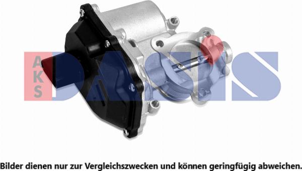 AKS Dasis 045248N - Клапан повернення ОГ autocars.com.ua