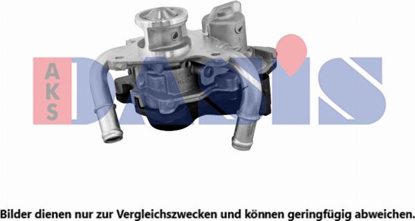AKS Dasis 045249N - Клапан повернення ОГ autocars.com.ua