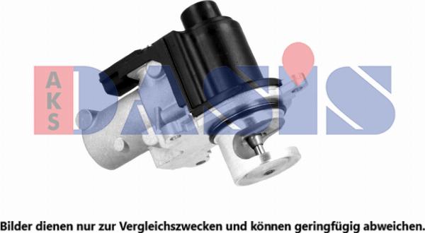 AKS Dasis 045251N - Клапан повернення ОГ autocars.com.ua