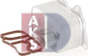 AKS Dasis 046016N - Масляний радіатор, рухове масло autocars.com.ua