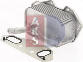 AKS Dasis 046019N - Масляний радіатор, рухове масло autocars.com.ua