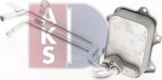 AKS Dasis 046021N - Масляний радіатор, рухове масло autocars.com.ua