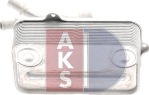 AKS Dasis 046039N - Масляний радіатор, рухове масло autocars.com.ua