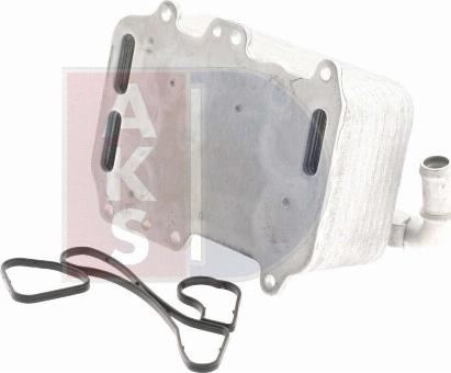 AKS Dasis 046043N - Масляний радіатор, рухове масло autocars.com.ua