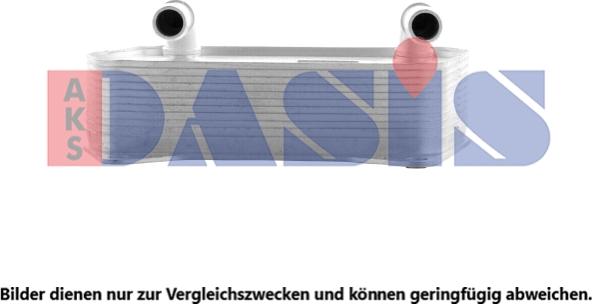 AKS Dasis 046078N - Масляный радиатор, двигательное масло autodnr.net