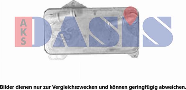 AKS Dasis 046087N - Масляний радіатор, автоматична коробка передач autocars.com.ua