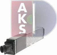 AKS Dasis 047049N - Интеркулер autocars.com.ua