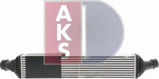 AKS Dasis 047049N - Интеркулер autocars.com.ua