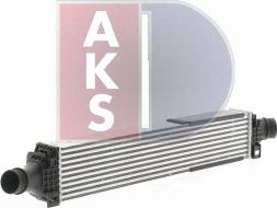 AKS Dasis 047049N - Интеркулер autocars.com.ua